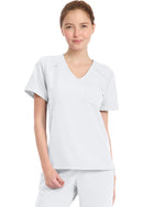 Cherokee Women's Tuck-in V-Neck Top. Item CK954A in CK WW ORIGINALS ULTRA Collection. Live Chat for Bulk Discounts.
