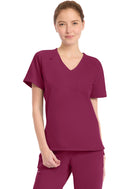 Cherokee Women's Tuck-in V-Neck Top. Item CK954A in CK WW ORIGINALS ULTRA Collection. Live Chat for Bulk Discounts.