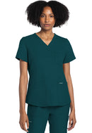 Cherokee V-Neck Top. Item CK961A in CK WW ORIGINALS ULTRA Collection. Live Chat for Bulk Discounts.