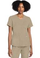 Cherokee V-Neck Top. Item CK961A in CK WW ORIGINALS ULTRA Collection. Live Chat for Bulk Discounts.