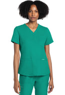 Cherokee V-Neck Top. Item CK961A in CK WW ORIGINALS ULTRA Collection. Live Chat for Bulk Discounts.