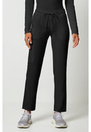 Cherokee Mid Rise Drawstring Tapered Leg Pant. Item CKA184 in CK ALLURA Collection. Live Chat for Bulk Discounts.
