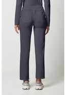 Cherokee Mid Rise Drawstring Tapered Leg Pant. Item CKA184 in CK ALLURA Collection. Live Chat for Bulk Discounts.