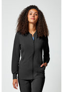 Cherokee Zip Front Jacket. Item CKA384 in CK ALLURA Collection. Live Chat for Bulk Discounts.