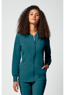 Cherokee Zip Front Jacket. Item CKA384 in CK ALLURA Collection. Live Chat for Bulk Discounts.