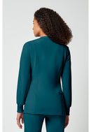 Cherokee Zip Front Jacket. Item CKA384 in CK ALLURA Collection. Live Chat for Bulk Discounts.