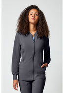 Cherokee Zip Front Jacket. Item CKA384 in CK ALLURA Collection. Live Chat for Bulk Discounts.