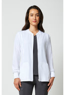Cherokee Zip Front Jacket. Item CKA384 in CK ALLURA Collection. Live Chat for Bulk Discounts.