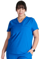 Cherokee Mitered V-Neck Top. Item CKA667 in CK ALLURA SELECT Collection. Live Chat for Bulk Discounts.