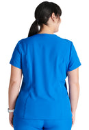 Cherokee Mitered V-Neck Top. Item CKA667 in CK ALLURA SELECT Collection. Live Chat for Bulk Discounts.