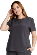 Cherokee Round Neck top. Item CKA672 in CK ALLURA Collection. Live Chat for Bulk Discounts.