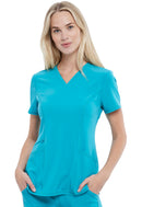 Cherokee V-Neck Top. Item CKA684 in CK ALLURA Collection. Live Chat for Bulk Discounts.