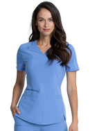 Cherokee V-Neck Top. Item CKA685 in CK ALLURA Collection. Live Chat for Bulk Discounts.