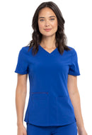 Cherokee V-Neck Top. Item CKA685 in CK ALLURA Collection. Live Chat for Bulk Discounts.
