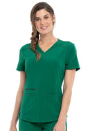 Cherokee V-Neck Top. Item CKA685 in CK ALLURA Collection. Live Chat for Bulk Discounts.