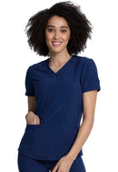 Cherokee V-Neck Top. Item CKA685 in CK ALLURA Collection. Live Chat for Bulk Discounts.