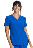 Cherokee V-Neck Top. Item CKA685 in CK ALLURA Collection. Live Chat for Bulk Discounts.
