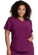 Cherokee V-Neck Top. Item CKA685 in CK ALLURA Collection. Live Chat for Bulk Discounts.