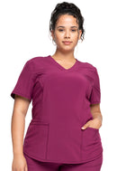 Cherokee Mock Wrap Top. Item CKA688 in CK ALLURA Collection. Live Chat for Bulk Discounts.