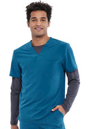 Cherokee Men's Tuckable V-Neck Top. Item CKA689 in CK ALLURA Collection. Live Chat for Bulk Discounts.