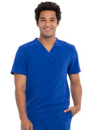 Cherokee Men's Tuckable V-Neck Top. Item CKA689 in CK ALLURA Collection. Live Chat for Bulk Discounts.