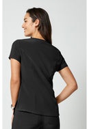Cherokee Tuckable V-Neck Top. Item CKA690 in CK ALLURA Collection. Live Chat for Bulk Discounts.