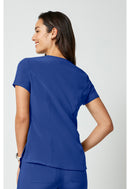 Cherokee Tuckable V-Neck Top. Item CKA690 in CK ALLURA Collection. Live Chat for Bulk Discounts.