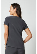 Cherokee Tuckable V-Neck Top. Item CKA690 in CK ALLURA Collection. Live Chat for Bulk Discounts.