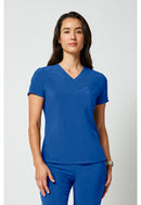 Cherokee Tuckable V-Neck Top. Item CKA690 in CK ALLURA Collection. Live Chat for Bulk Discounts.