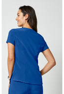 Cherokee Tuckable V-Neck Top. Item CKA690 in CK ALLURA Collection. Live Chat for Bulk Discounts.