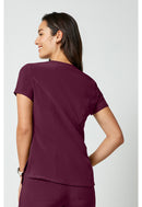 Cherokee Tuckable V-Neck Top. Item CKA690 in CK ALLURA Collection. Live Chat for Bulk Discounts.