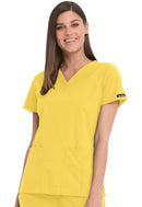 Cherokee V-Neck Top. Item CKP835 in CK PROMOTIONAL Collection. Live Chat for Bulk Discounts.