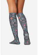 Cherokee Knee High 8-15 mmHg Compression Sock. Item COMFORTSUPPORT in CK LEGWEAR Collection. Live Chat for Bulk Discounts.