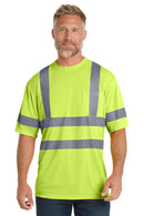 CornerStone ®  - ANSI 107 Class 3 Short Sleeve Snag-Resistant Reflective T-Shirt. CS408
