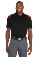 CornerStone ®  Select Snag-Proof Two Way Colorblock Pocket Polo. CS416