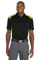 CornerStone ®  Select Snag-Proof Two Way Colorblock Pocket Polo. CS416