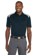 CornerStone ®  Select Snag-Proof Two Way Colorblock Pocket Polo. CS416