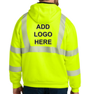 Carhartt ANSI 107 Class 3 Lined Full Zip Sweatshirt CT104988.  Live Chat for Bulk Discounts.