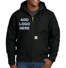 Carhartt Quilted Flannel Lined Duck Active Jac. CT106677.  Live Chat for Bulk Discounts.