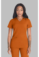 Dickies V-Neck Top. Item DK615 in DK EDS ESSENTIALS Collection. Live Chat for Bulk Discounts.