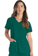 Dickies V-Neck Top. Item DK615 in DK EDS ESSENTIALS Collection. Live Chat for Bulk Discounts.