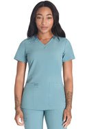 Dickies V-Neck Top. Item DK615 in DK EDS ESSENTIALS Collection. Live Chat for Bulk Discounts.
