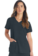 Dickies V-Neck Top. Item DK615 in DK EDS ESSENTIALS Collection. Live Chat for Bulk Discounts.