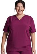 Dickies Unisex V-Neck Top. Item DK619 in DK EDS ESSENTIALS Collection. Live Chat for Bulk Discounts.