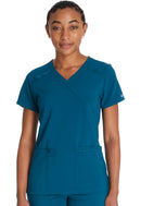 Dickies Mock Wrap Top. Item DK625 in DK EDS ESSENTIALS Collection. Live Chat for Bulk Discounts.