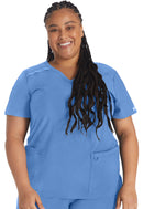 Dickies Mock Wrap Top. Item DK625 in DK EDS ESSENTIALS Collection. Live Chat for Bulk Discounts.