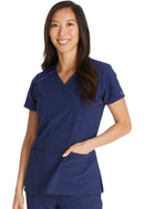 Dickies Mock Wrap Top. Item DK625 in DK EDS ESSENTIALS Collection. Live Chat for Bulk Discounts.