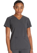 Dickies Mock Wrap Top. Item DK625 in DK EDS ESSENTIALS Collection. Live Chat for Bulk Discounts.