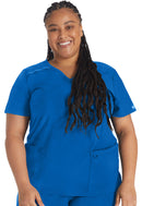 Dickies Mock Wrap Top. Item DK625 in DK EDS ESSENTIALS Collection. Live Chat for Bulk Discounts.