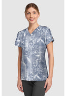 Dickies V-Neck Print Top. Item DK667 in DK EDS Collection. Live Chat for Bulk Discounts.